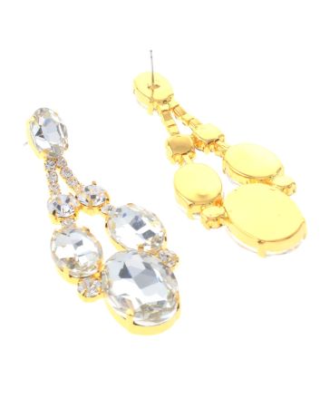 Crystal Post Earrings
