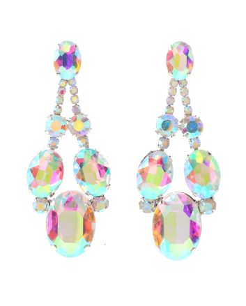 Crystal Post Earrings