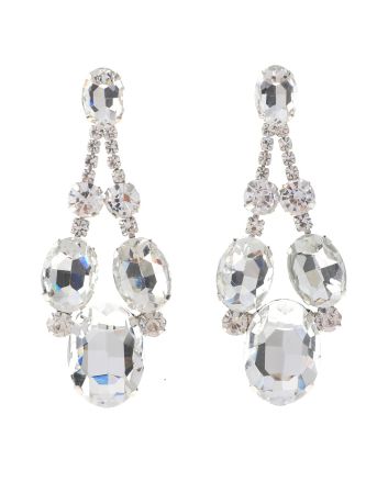 Crystal Post Earrings