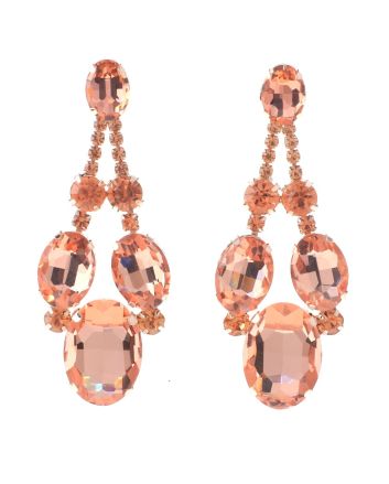 Crystal Post Earrings