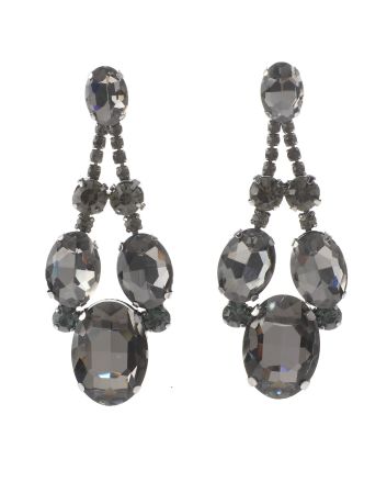 Crystal Post Earrings