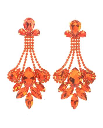 Rhinestone Post Earrings