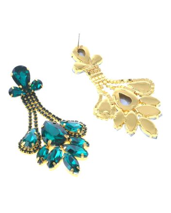 Rhinestone Post Earrings
