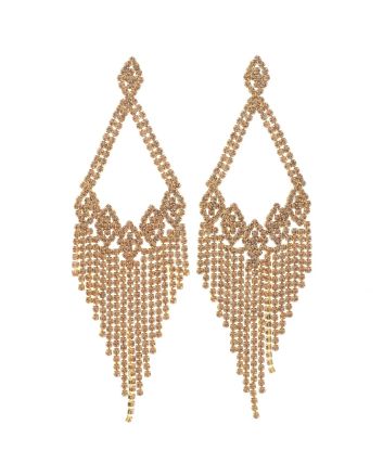 Rhinestone Post Earrings