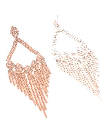 Rhinestone Post Earrings