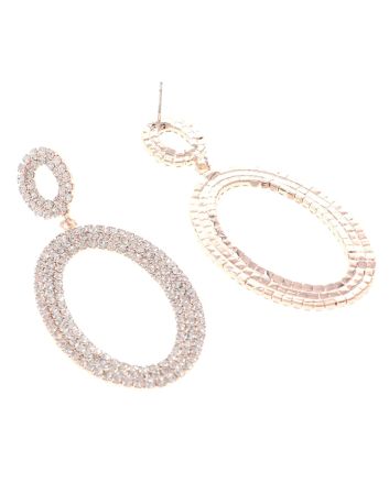 Rhinestone Post Earrings