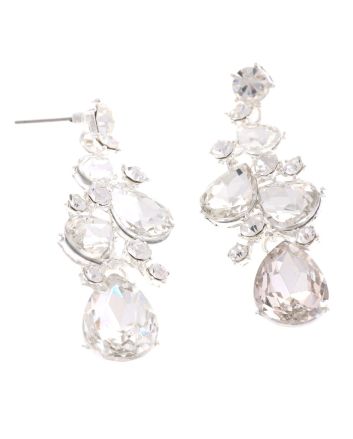 Crystal Rhinestone Post Earrings