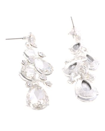 Crystal Rhinestone Post Earrings