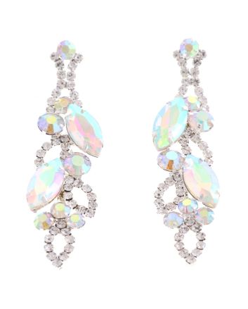 Crystal Rhinestone Post Earrings