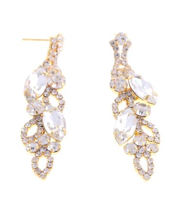 Crystal Rhinestone Post Earrings