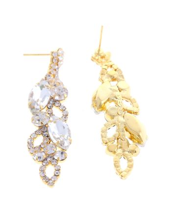 Crystal Rhinestone Post Earrings