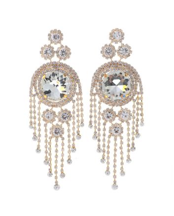 Large Chandelier Post Earrings