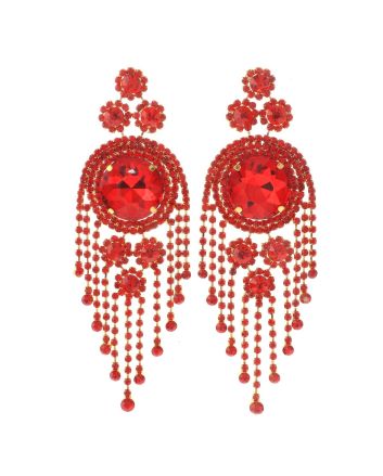 Large Chandelier Post Earrings