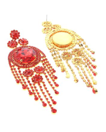 Large Chandelier Post Earrings