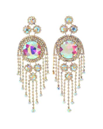Large Chandelier Post Earrings