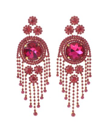 Large Chandelier Post Earrings