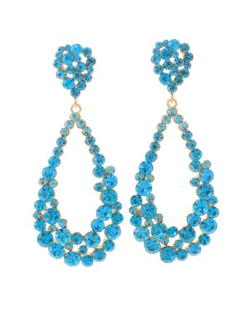 Crystal Rhinestone Post Earrings