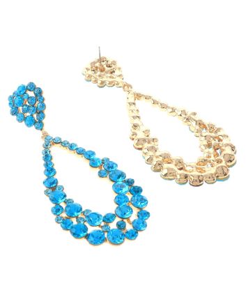 Crystal Rhinestone Post Earrings