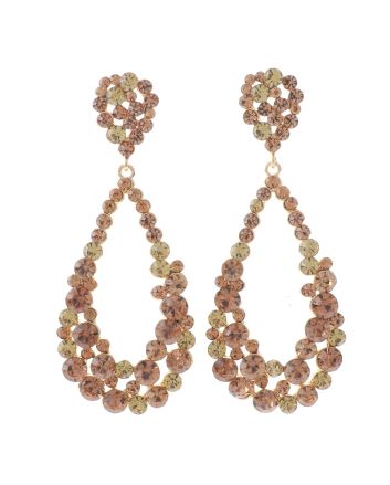 Crystal Rhinestone Post Earrings