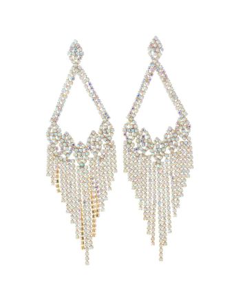 Rhinestone Post Earrings