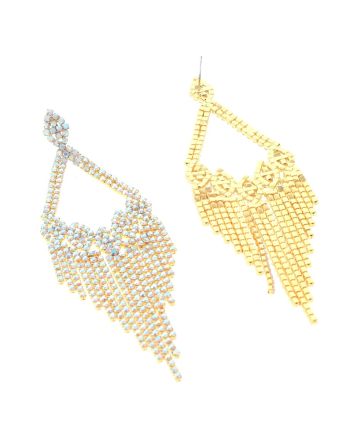 Rhinestone Post Earrings