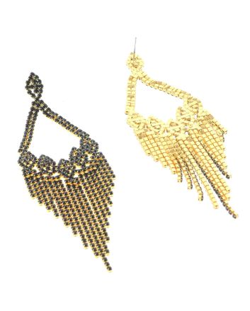 Rhinestone Post Earrings