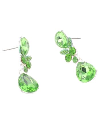 Rhinestone Drop Post Earrings