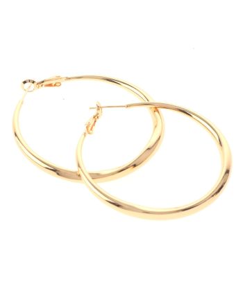 Gold Plated Hoop Earrings