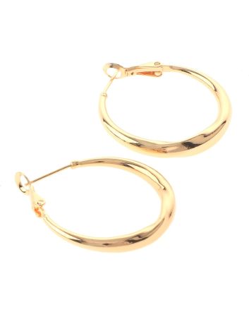 Gold Plated Hoop Earrings