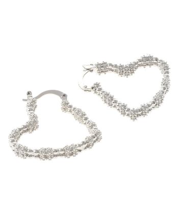 Silver Plated Hoop Earrings