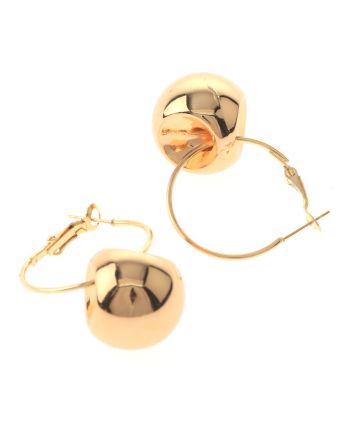 Gold Plated Hoop Earrings