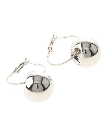 Silver Plated Hoop Earrings
