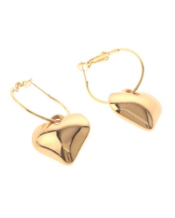 Gold Plated Hoop Earrings