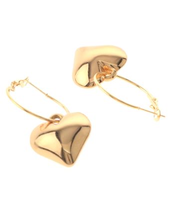 Gold Plated Hoop Earrings