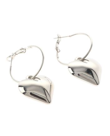 Silver Plated Hoop Earrings