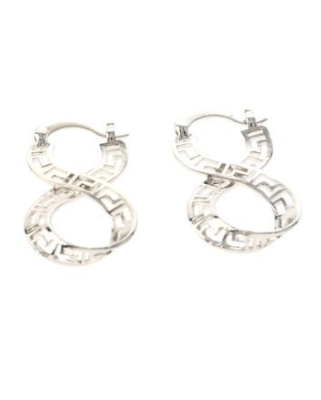 Silver Plated Hoop Earrings