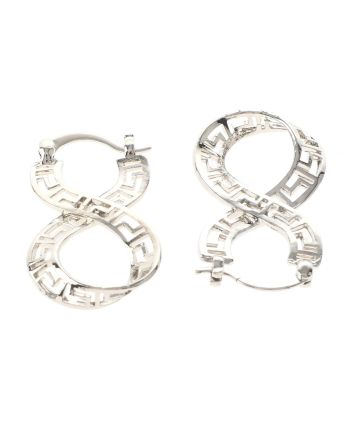 Silver Plated Hoop Earrings