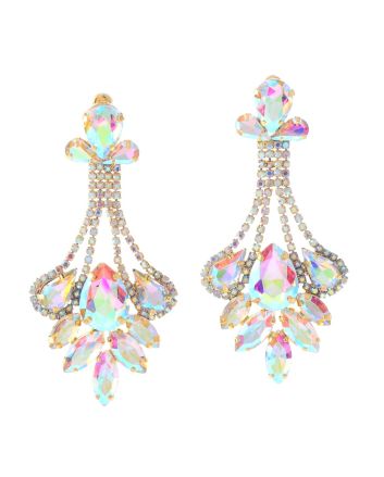 Rhinestone Post Earrings