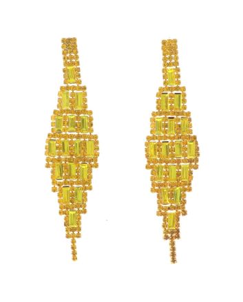 Rhinestone Post Earrings