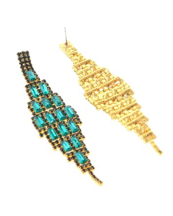 Rhinestone Post Earrings
