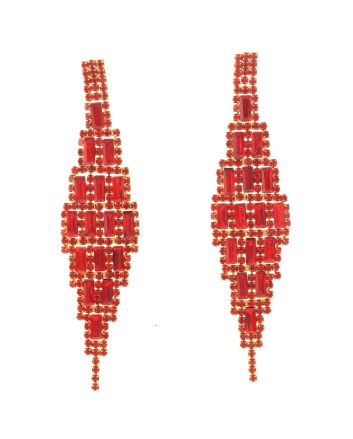 Rhinestone Post Earrings