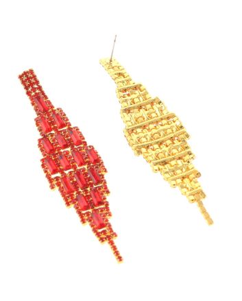 Rhinestone Post Earrings