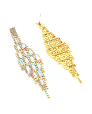 Rhinestone Post Earrings
