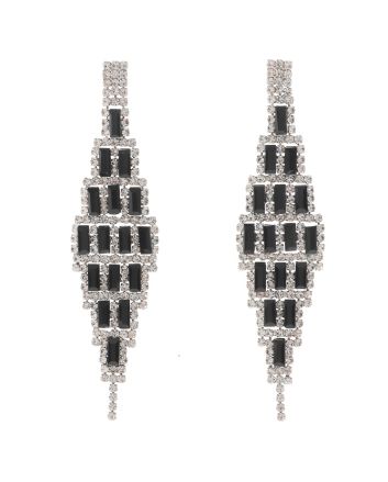 Rhinestone Post Earrings