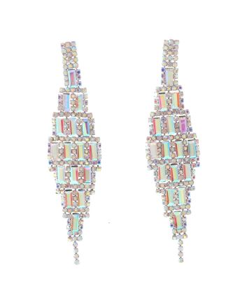 Rhinestone Post Earrings