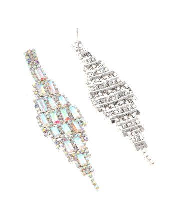 Rhinestone Post Earrings
