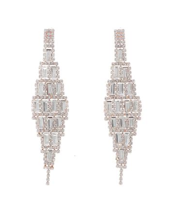 Rhinestone Post Earrings