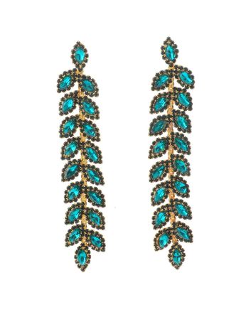 Large Chandelier Rhinestone Earring
