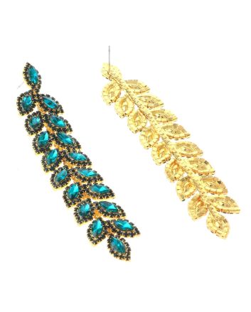 Large Chandelier Rhinestone Earring