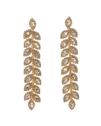 Large Chandelier Rhinestone Earring